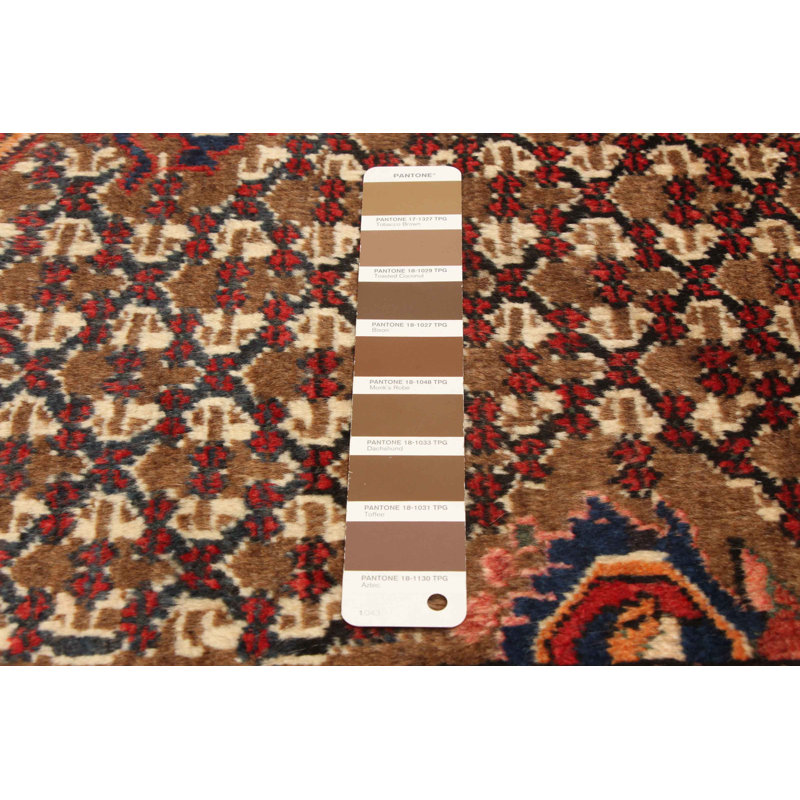 Tapis brun Andelz 3 pi 6 po x 5 pi 1 po