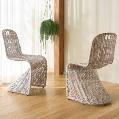 Chaise en rotin Ziaa Celeste