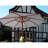 Faulkner 6 Seater Dining Set with Cushions and Parasol-542563118