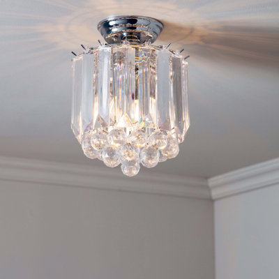 Kacey Acrylic Flush Mount