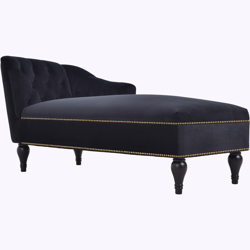 Judiah Velvet Upholstered Bench, Black