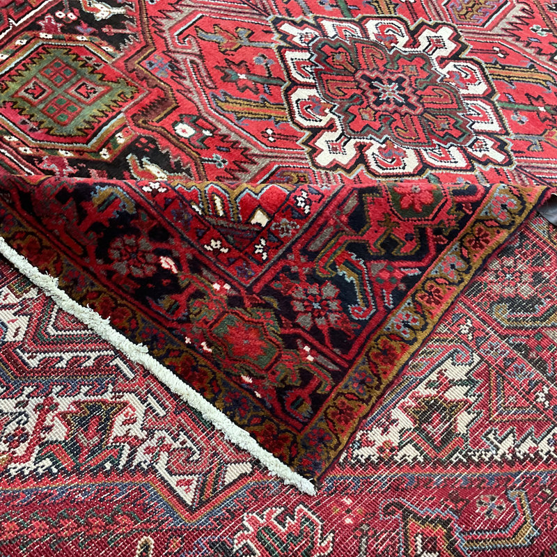 Hand Knotted Wool Geometric Rug