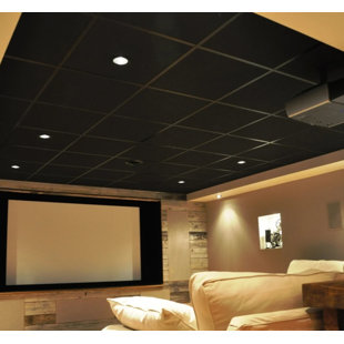 Carreaux de plafond insonorisants 24 po x 24 po x 1 po
