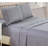 Microfiber Bed Sheets Set Checker Embossed Bedding Set-24825953-24825949