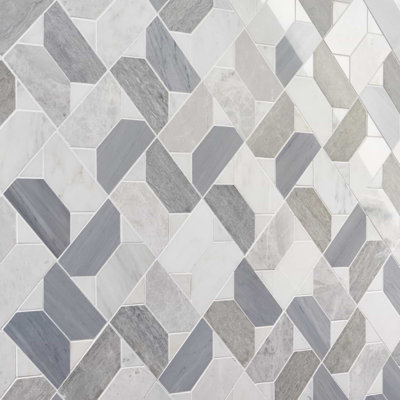 Pledge 12x12 Polished Marble Luxury Mosaic Tile