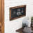 Small Wall Mounted Solid Wood Frame Chalkboard-2027995303