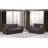 93.5'' Faux Leather Sleeper Sofa-1398695098