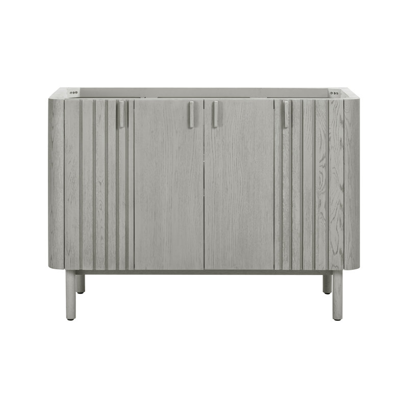 Base de meuble-lavabo simple 48 po Blakely, Gris
