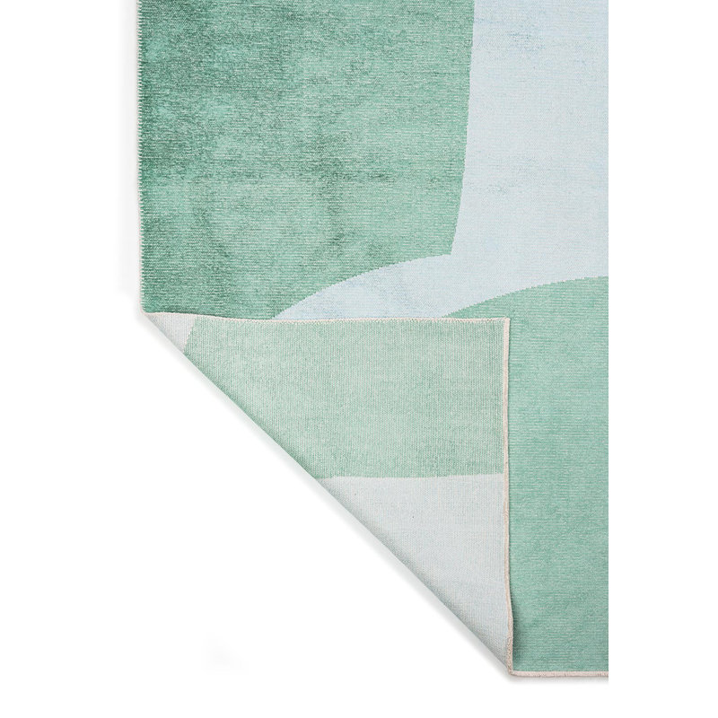Tapis moderne et abstrait, Rectangle 9 pi 10 po x 14 pi