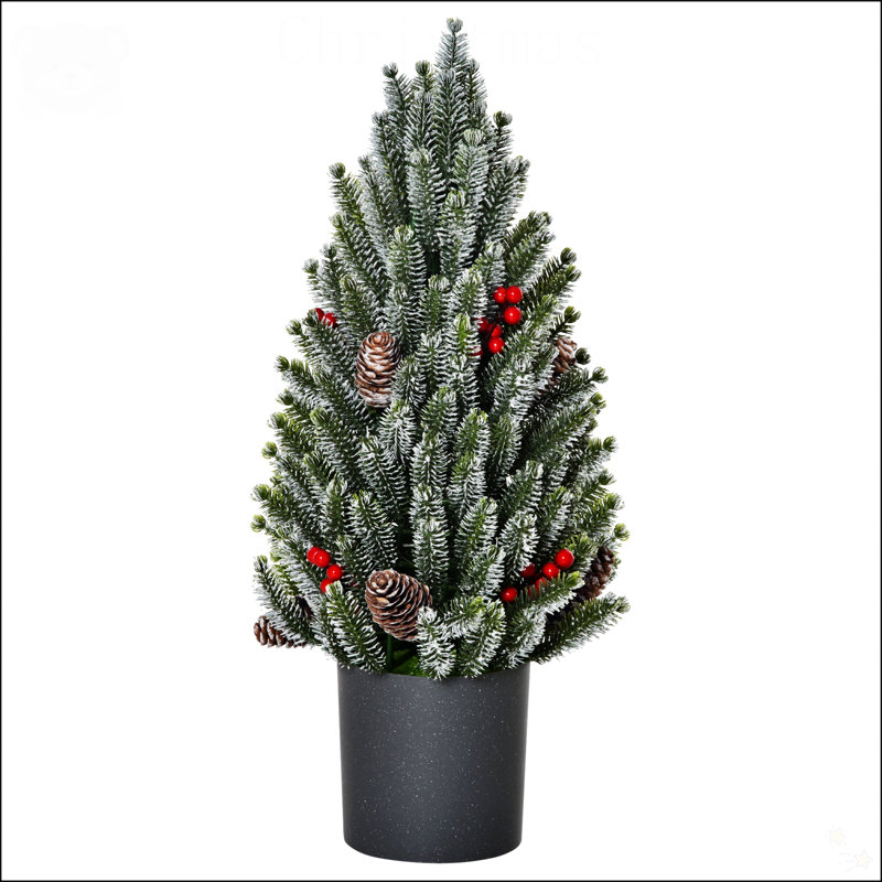 Arbre de Noël artificiel miniature 18 po