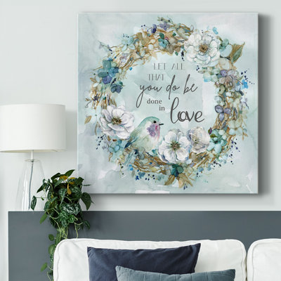 " Done In Love Wreath "