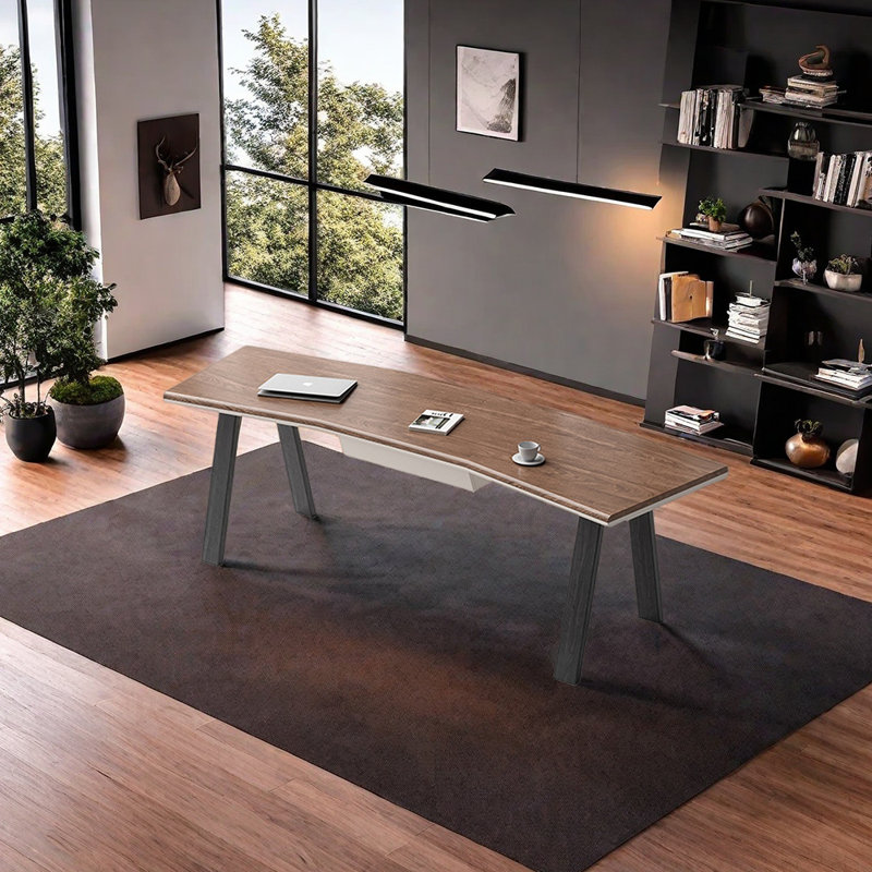 Bureau à forme libre Maksimas, H 29,53 po x l 55,12 po x P 27,56 po