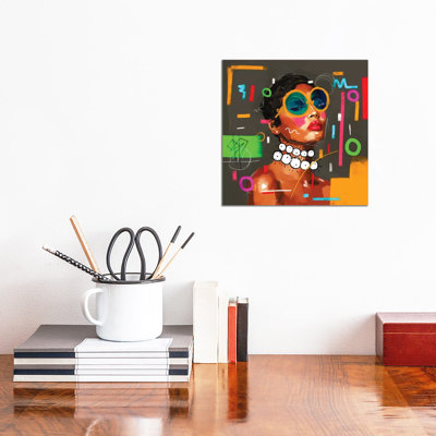 Modern Classic by NUWARHOL  Wrapped Canvas Graphic Art Print