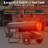 175000 BTU Kerosene‑Diesel Forced Air Heater, Fan‑Forced Heater with Thermostat Control,13.5‑Gallon Tank,120V/60Hz for Warehouses, Construction Sites and Workshops