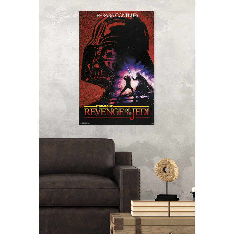 Imprimé revenge de l’jedi-une feuille de papier