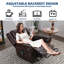 Fauteuil inclinable, chauffant et pivotant-1280628600