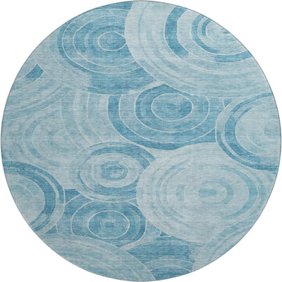 Premium Machine Washable Lubbers AMF1750 Geometric Rug