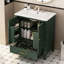 Vintage Style Bathroom Vanity with Sink Door Shelf and Soft Closing Door