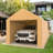 10 Ft. W x 19 Ft. D Garage