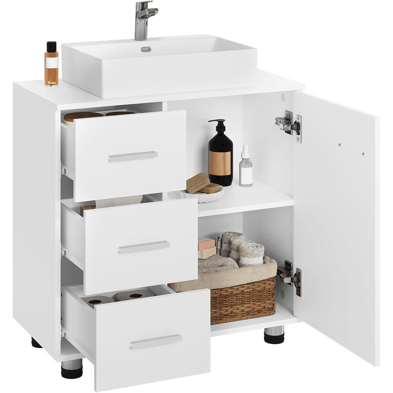 Raengel Freestanding Bathroom Storage Cabinet