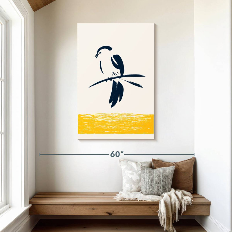 Brampt Minimalist Songbird, 45" H x 30" W