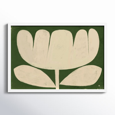 Flower On Green Painting by StudioM