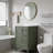 Modern Bathroom Vanity with Ceramic Sink,Soft-Close Door,and Multiple Drawers-2145348114