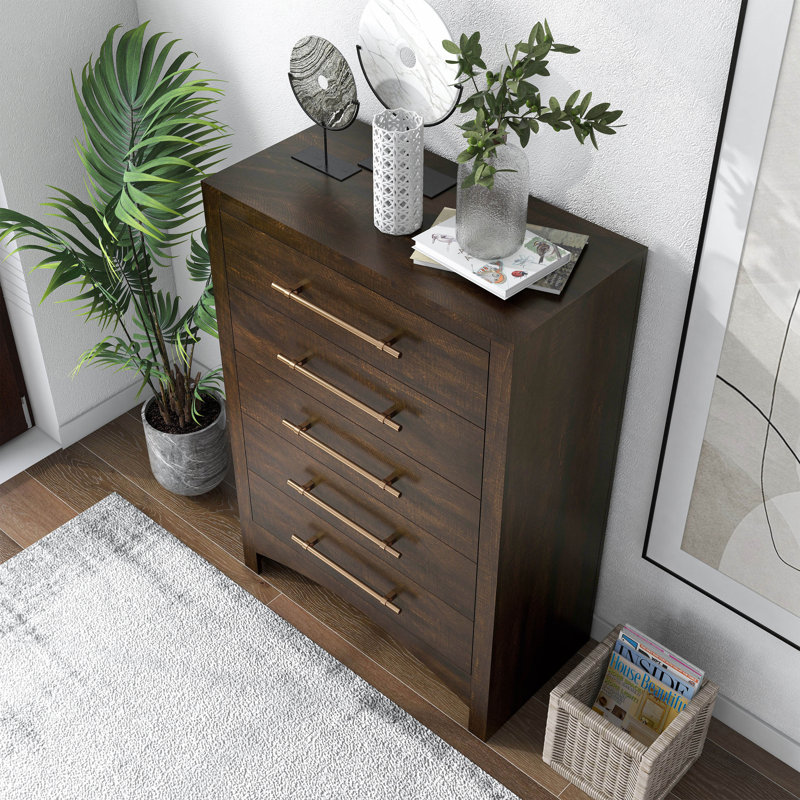 Commode 5 tiroirs Brookstonval