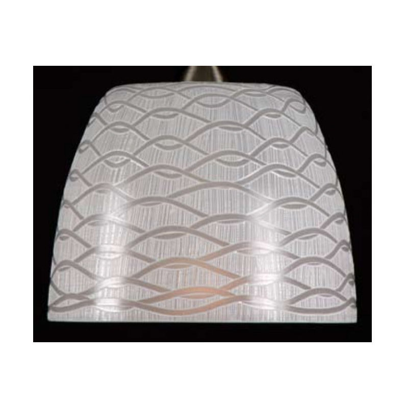 17cm H Bell Pendant Shade in White