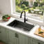 32"L × 19"W Drop-in Single Bowl Stainless Steel Kitchen Sink-122286222