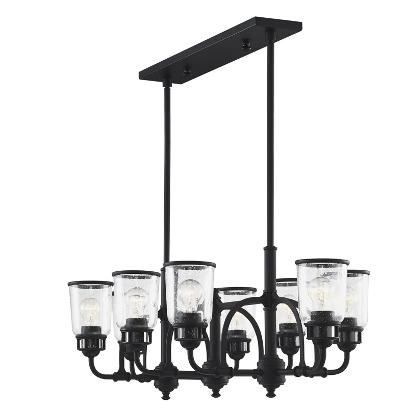 Derrick 8 - Light Pendant, Black