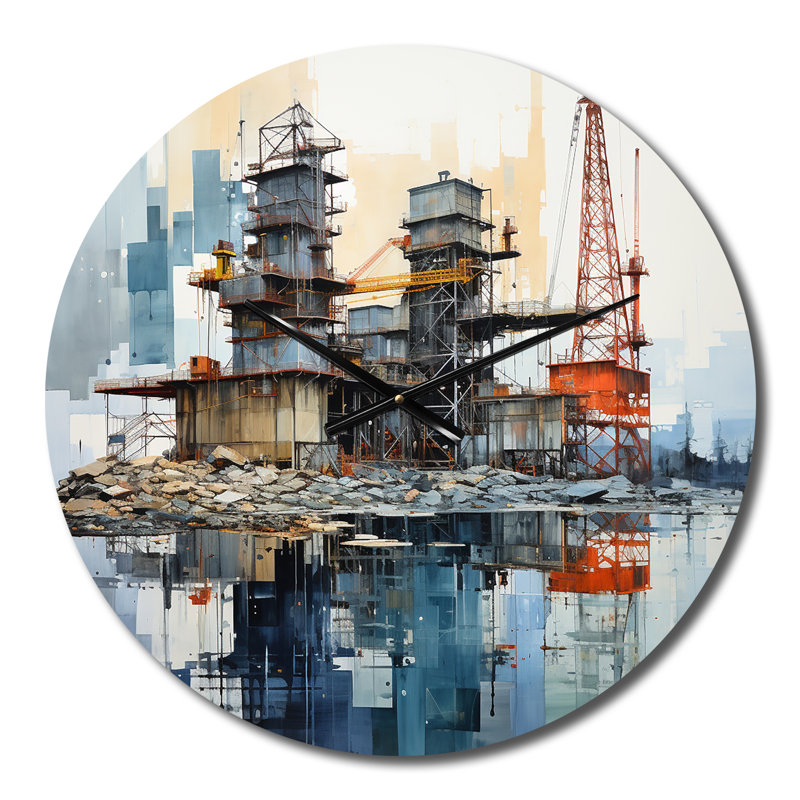 Horloge murale Debbagh, Médium