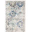 Tapis oriental ivoire / turquoise Felty-647721644