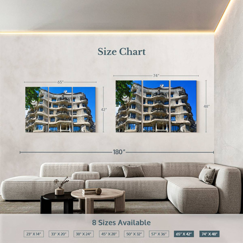 Rorry Casa Mila, 42" H x 65" W