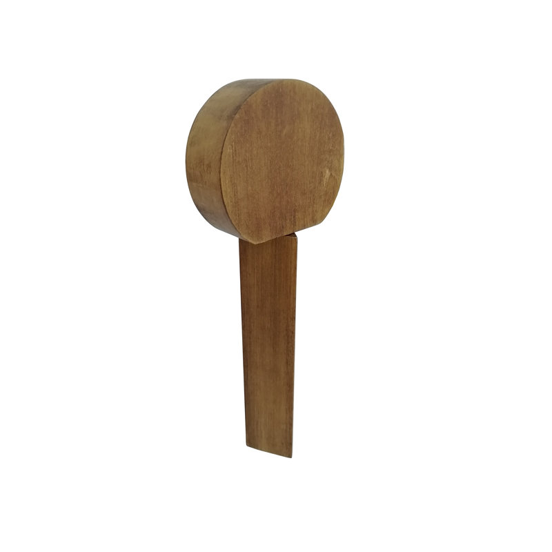 Round Top with Triangle Handle Wood Beer Tap Handle Header Keg Handle Faucet Pub Draft Marker Brand