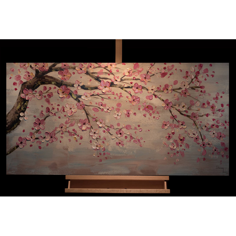 Ode to Spring Hand-Painted Acrylic Painting
