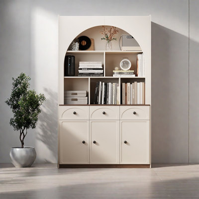 Bibliothèque de rangement style français