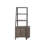 Iknoor Bookshelf Pier, No Assembly Required, Smoky Greige Finish