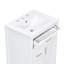 Meuble-lavabo autoportant de 24 po avec lavabo en céramique et rangement multifonctionnel-1523240758