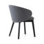 Tuka Upholstered Armchair with Wooden Frame-1188789862-1188789863