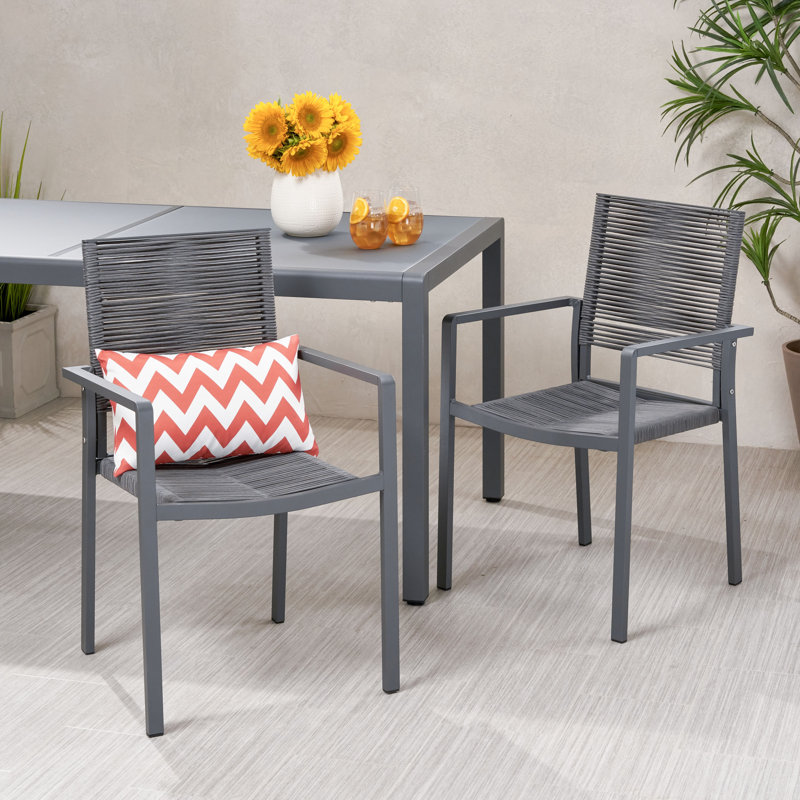 Chaise de patio Arniaga, Taupe