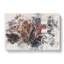 Wooden Electric Guitar - Wrapped Canvas-56657994