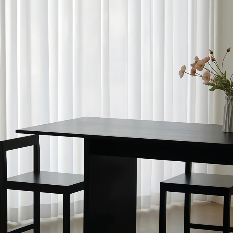 Table de salle à manger rétro, H 29,5 po x L 70,8 po x l 31,4 po