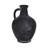 Terracotta Pottery Vase with Handle Modern Decorative Sculptural Accent Jar Styled Design