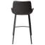 Hype Upholstered Counter Stool with Metal Frame-52258316