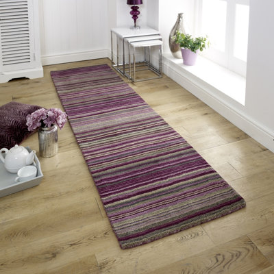 Tarren Striped Area Rug
