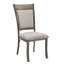 Chaise d'appoint rembourrée Luker Archstone