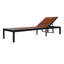 Méridiennes d'extérieur Fauteuil inclinable d'extérieur avec dossier réglable pour patio, bord de piscine ou plage-129167866