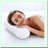 White Comfort Bolster Pillow Set - Pack of 2 for Bed and Couch - Indoor Decorative Cushions for Ultimate Relaxation and Support