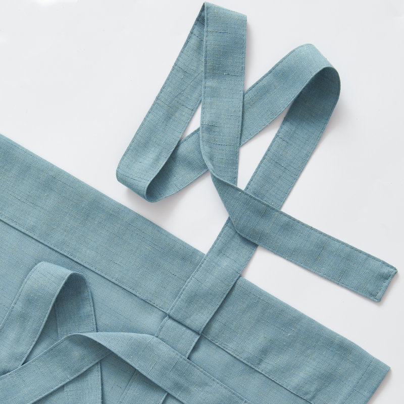 Cantonnière Solvay, L 42 po x L 45 po, Bleu
